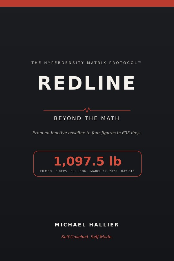 Redline: Beyond the Math, book cover by Michael Hallier